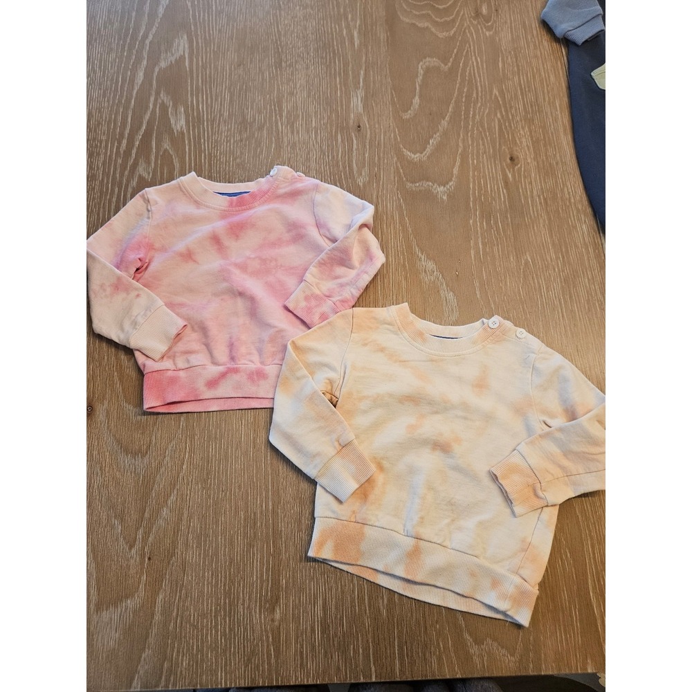 Boutique‎ baby girl tie dye sweatshirts 12-18 mos